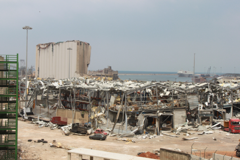 Am 4. August zerstört eine gewaltige Explosion zahllose Gebäude in Beirut.
