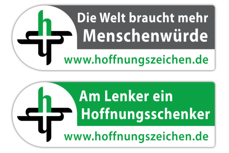 Aufkleber 1 und 2