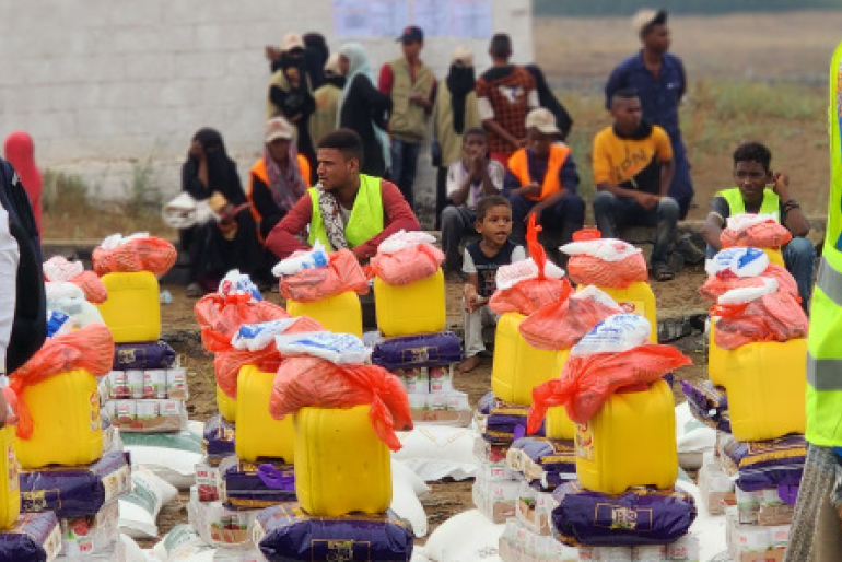 Unser Projektpartner RDP führt gut organisierte Hilfsgüterverteilungen durch. Empfänger sind Familien, die in die verschiedenen Hilfsprojekte integriert sind.
