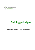 Guiding principle of Hoffnungszeichen | Sign of Hope e.V.