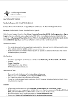 Tender Advert: Kosike Ambulance 2026
